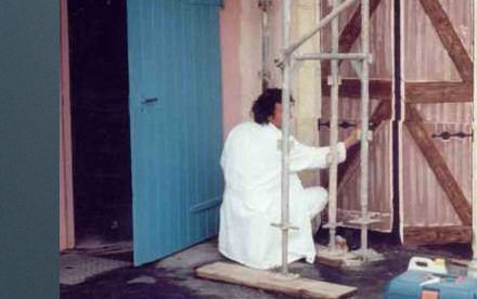 Fausse porte extérieur